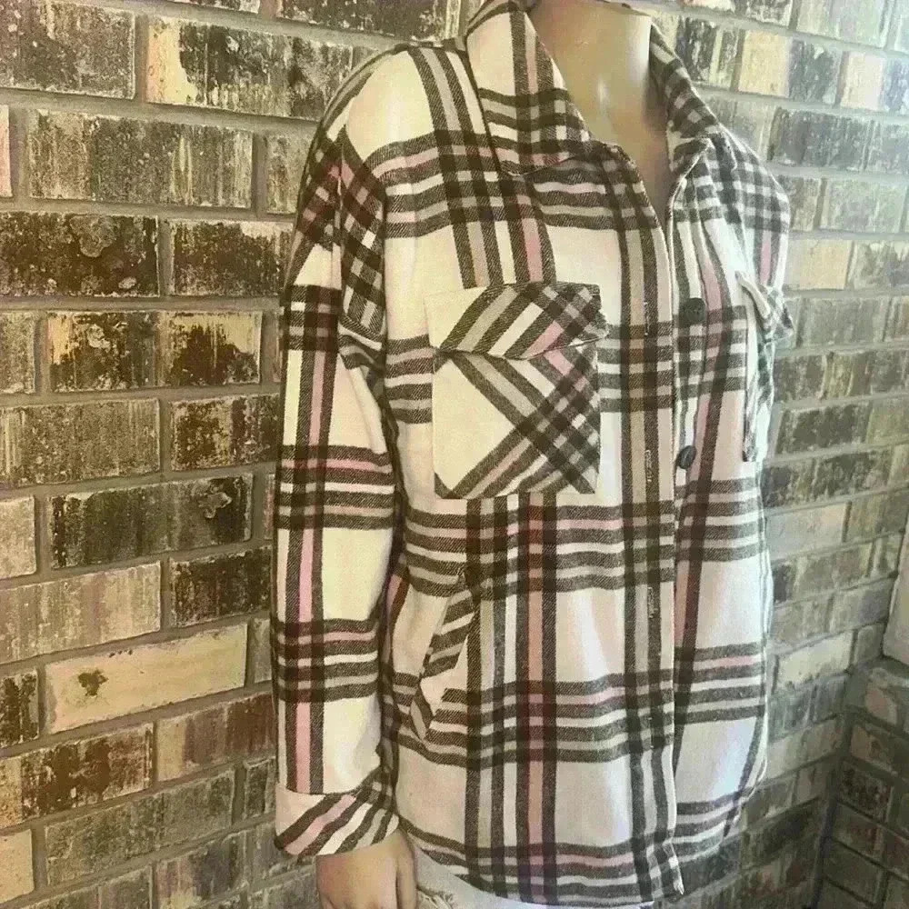 Miss Posh outerwear plaid winter jacket size M - Picture 4 of 11